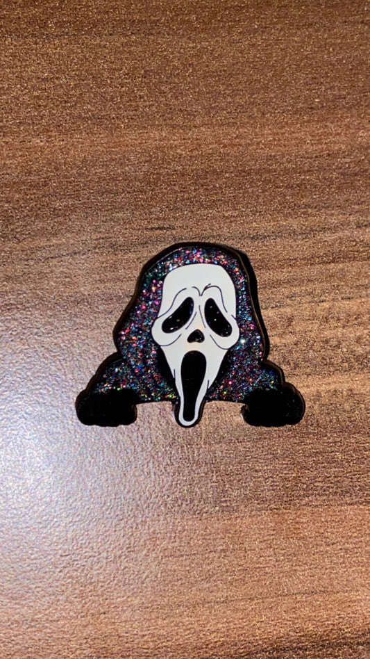 Ghost face Enamel Pin
